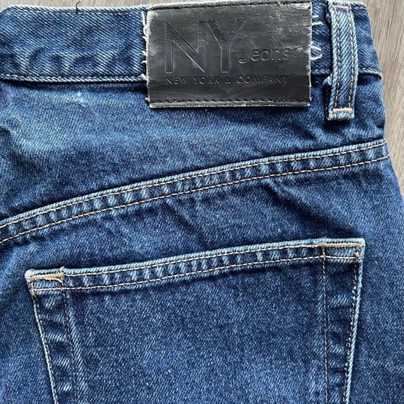 New York & Company Vintage 90s High Waisted Blue Denim Jeans Women’s 10 - Picture 6 of 10